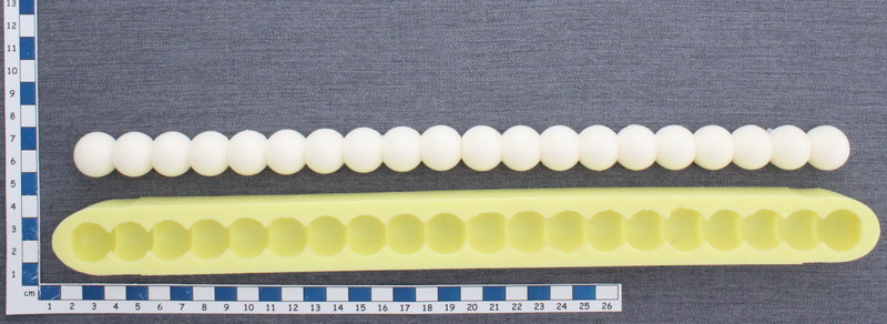 446-Bordura perly 34cm-silikonove formy OB